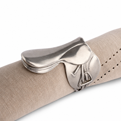 Vagabond House English Saddle Napkin Rings