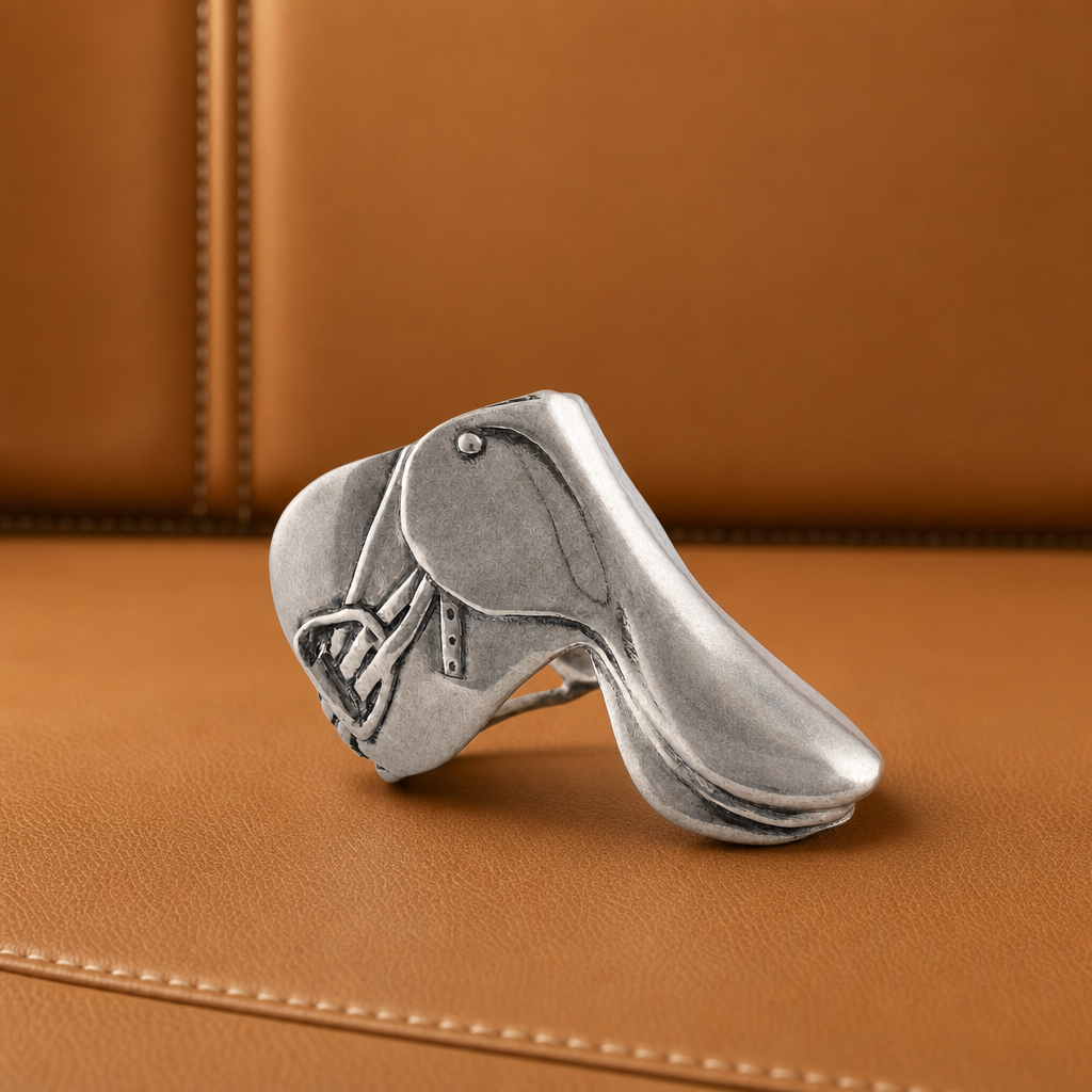 Vagabond House English Saddle Napkin Rings