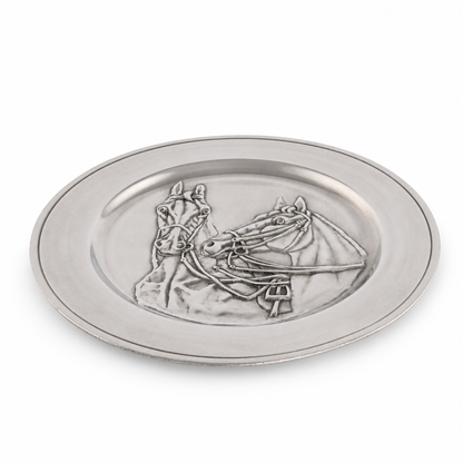 Vagabond House - Pewter Thoroughbred Horse Charger