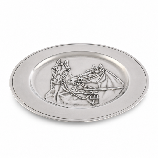 Vagabond House - Pewter Thoroughbred Horse Charger