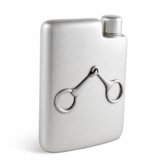 Vagabond House - Equestrian Pewter Flask
