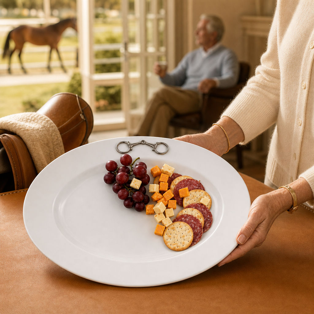 Vagabond House - Equestrian Bit Serving Tray