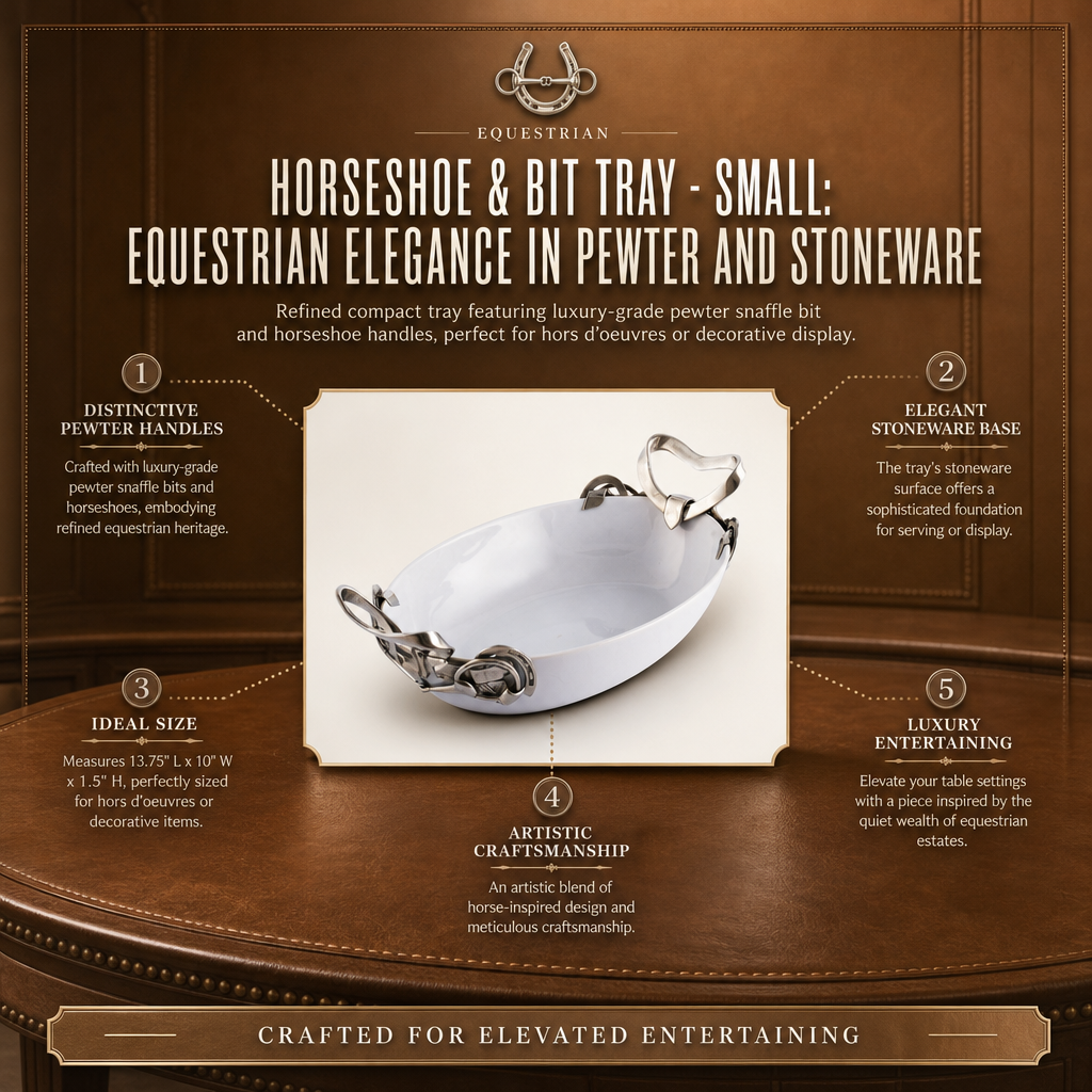 Vagabond House - Horseshoe & Bit Tray - Small