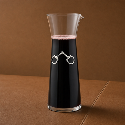 Vagabond House - Equestrian Bit Wine Carafe - 28 0unce