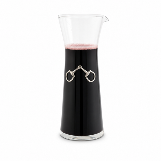 Vagabond House - Equestrian Bit Wine Carafe - 28 0unce