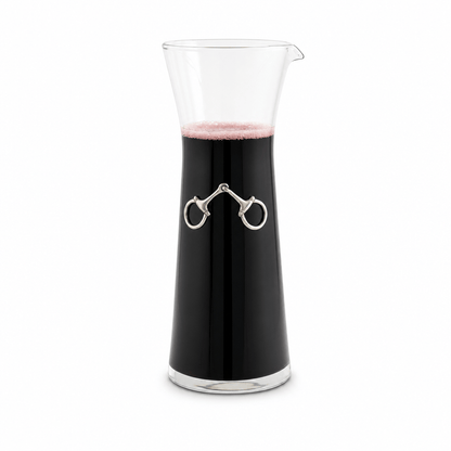 Vagabond House - Equestrian Bit Wine Carafe - 28 0unce