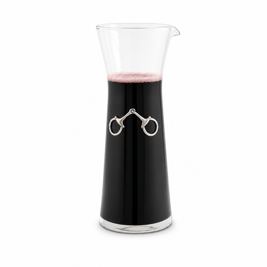 Vagabond House - Equestrian Bit Wine Carafe - 28 0unce
