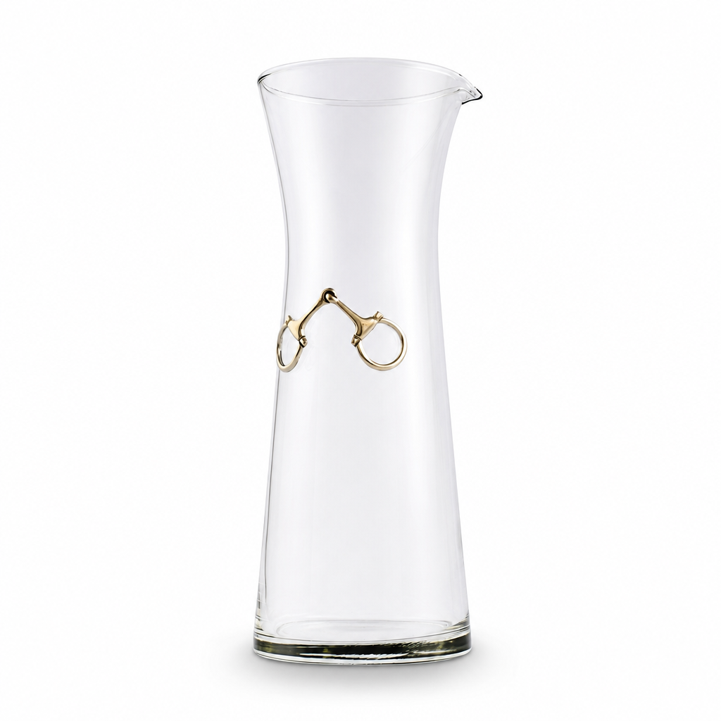 Vagabond House - Equestrian Bit Wine Carafe - 28 0unce
