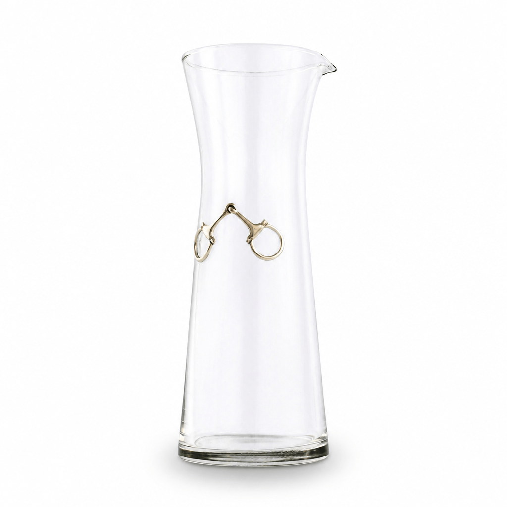 Vagabond House - Equestrian Bit Wine Carafe - 28 0unce