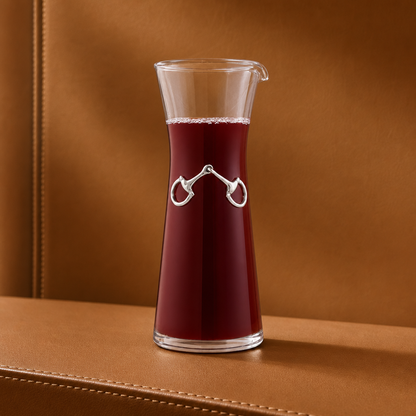 Vagabond House - Equestrian Bit Wine Carafe - 8 Ounce