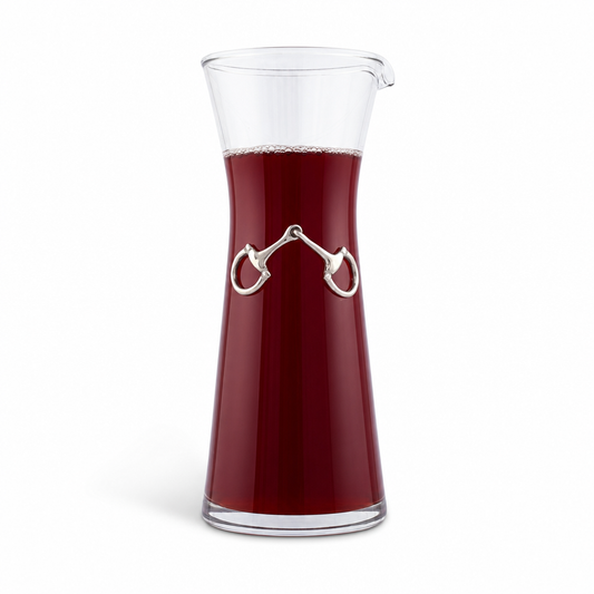 Vagabond House - Equestrian Bit Wine Carafe - 8 Ounce
