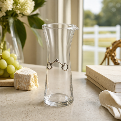 Vagabond House - Equestrian Bit Wine Carafe - 8 Ounce