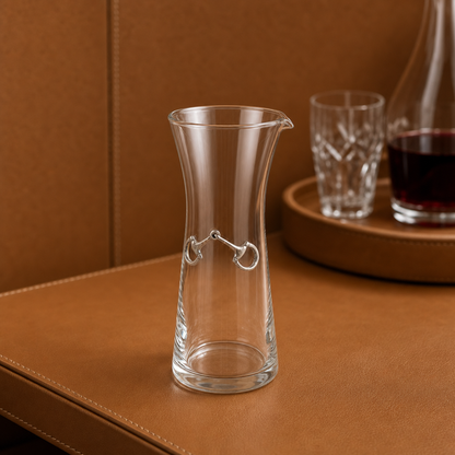 Vagabond House - Equestrian Bit Wine Carafe - 8 Ounce