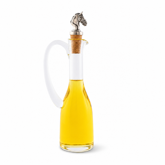Vagabond House - Cruet Bottle with Horse Head Cork Stopper