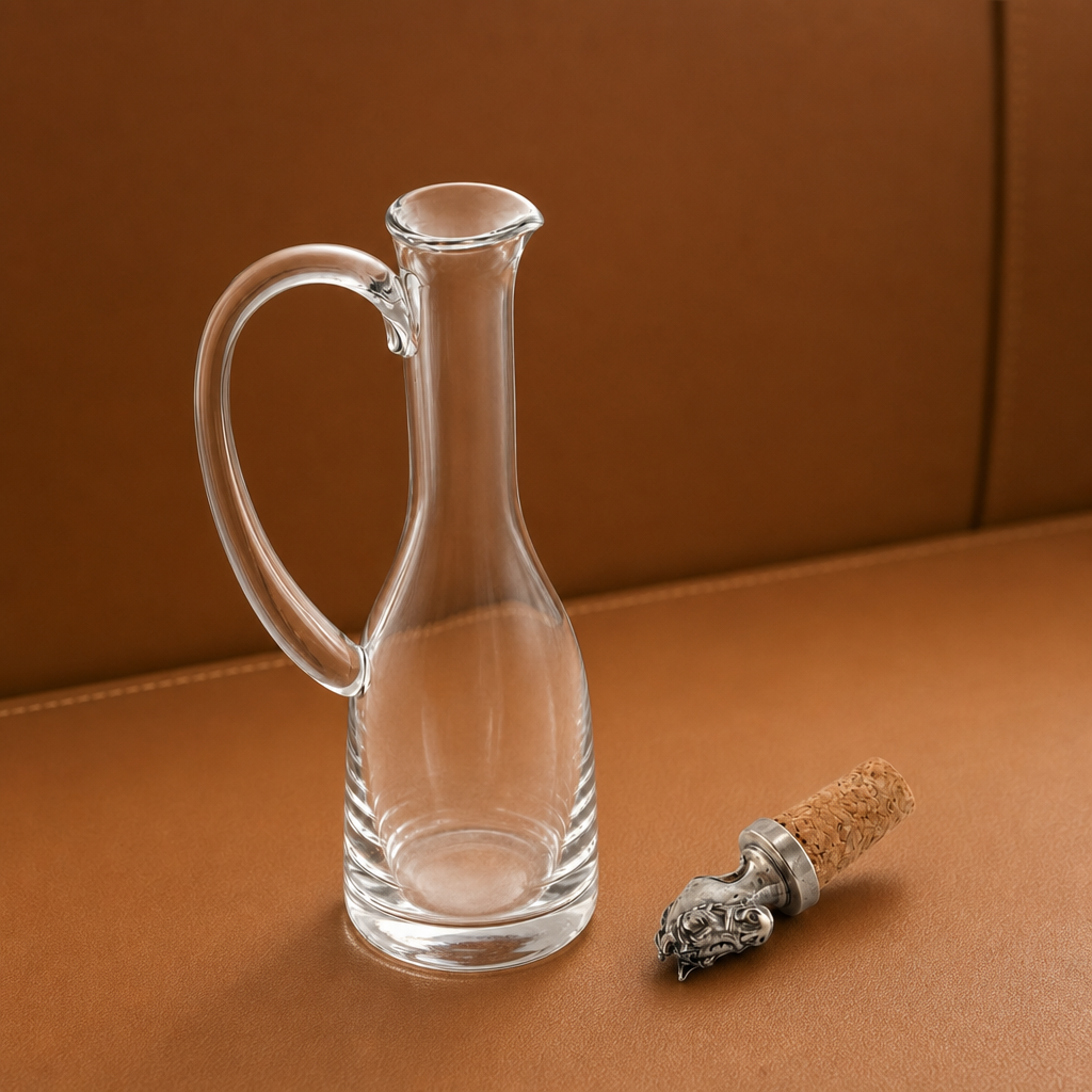 Vagabond House - Cruet Bottle with Horse Head Cork Stopper