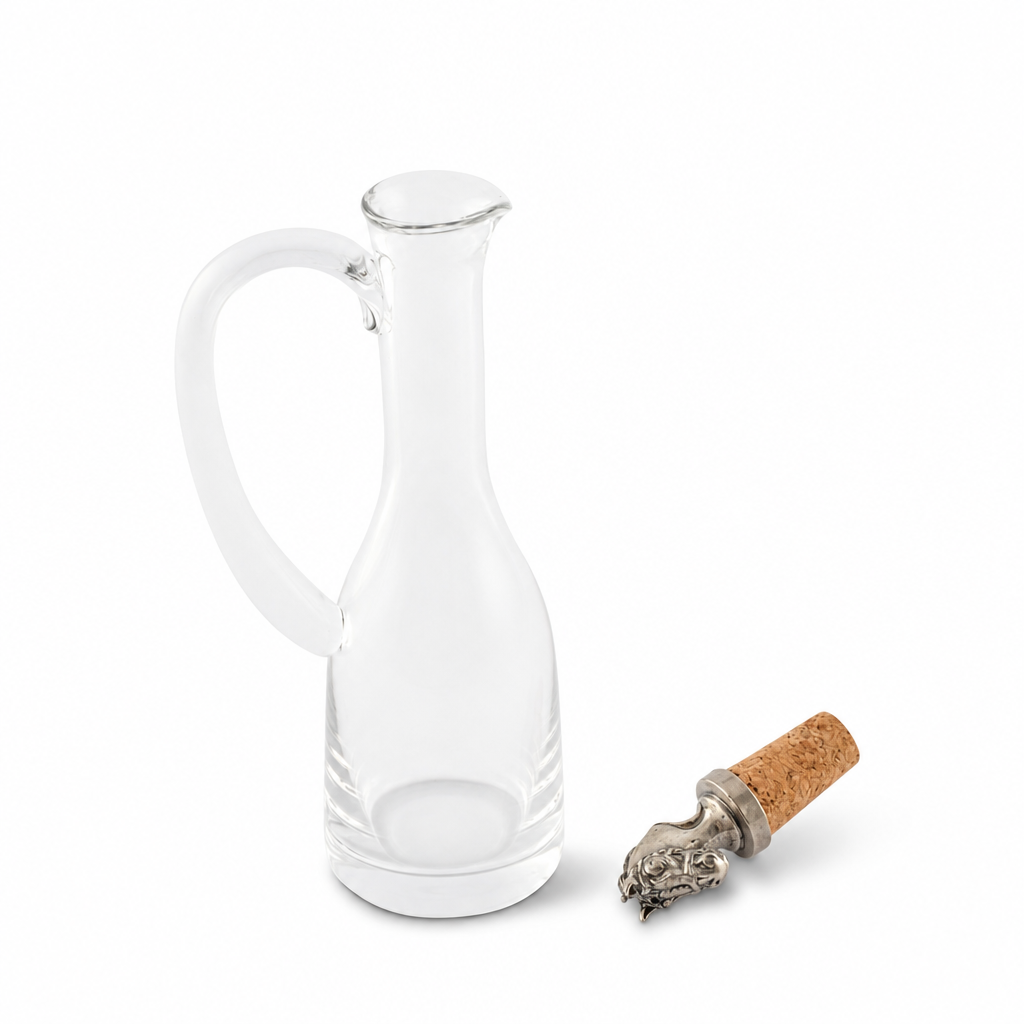 Vagabond House - Cruet Bottle with Horse Head Cork Stopper