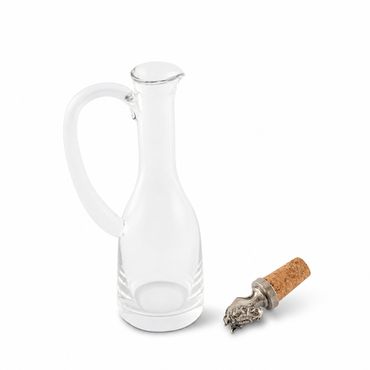 Vagabond House - Cruet Bottle with Horse Head Cork Stopper