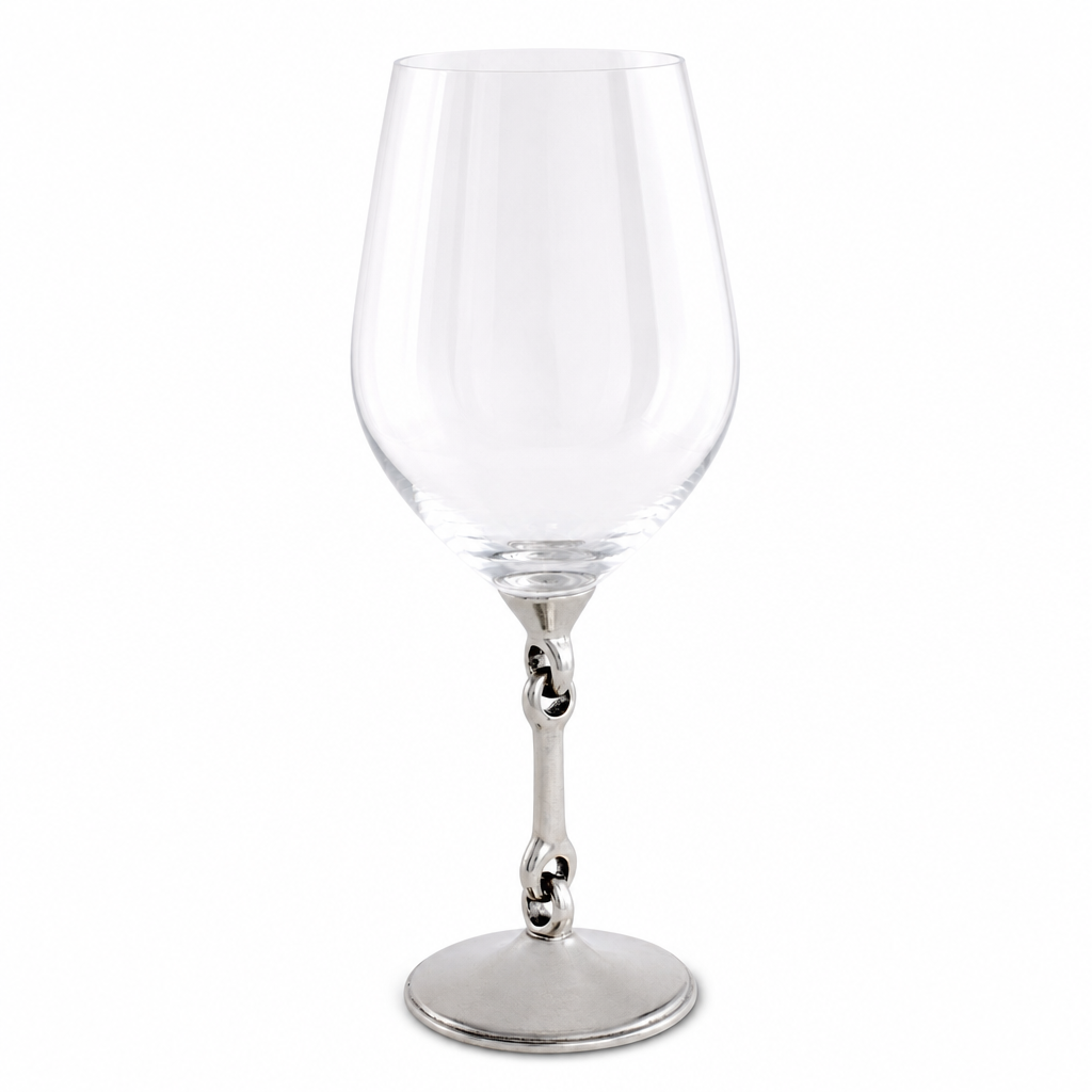 Vagabond House - Equestrian Bit Wine Glass