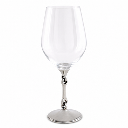 Vagabond House - Equestrian Bit Wine Glass