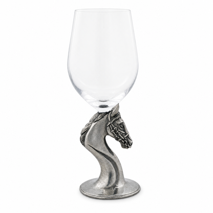 Vagabond House - Horse Head Wine Glass