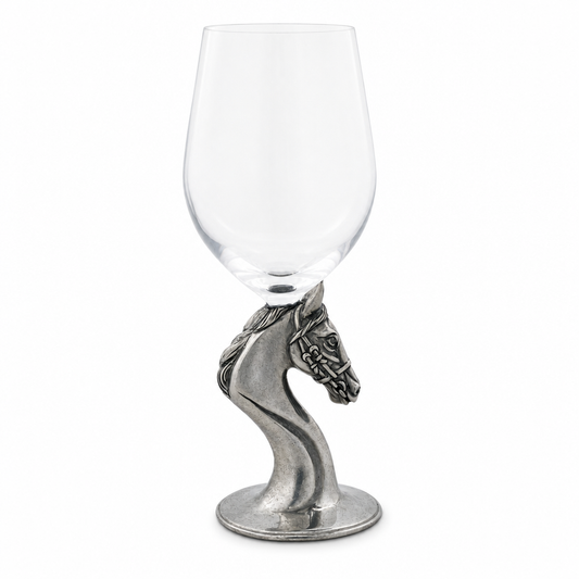 Vagabond House - Horse Head Wine Glass