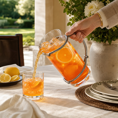 Vagabond House - Horse Bit Glass Pitcher