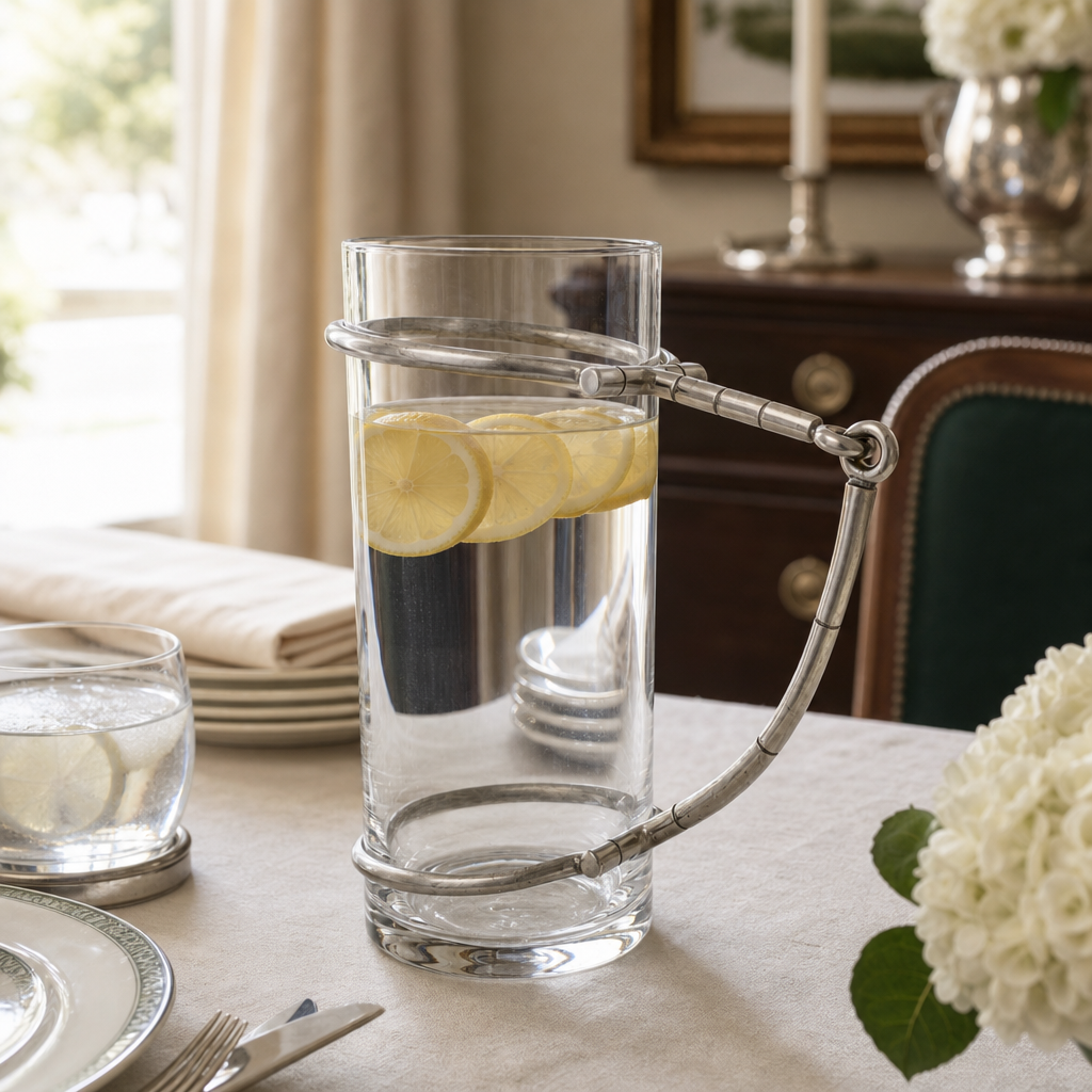 Vagabond House - Horse Bit Glass Pitcher