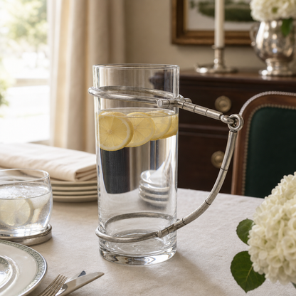 Vagabond House - Horse Bit Glass Pitcher
