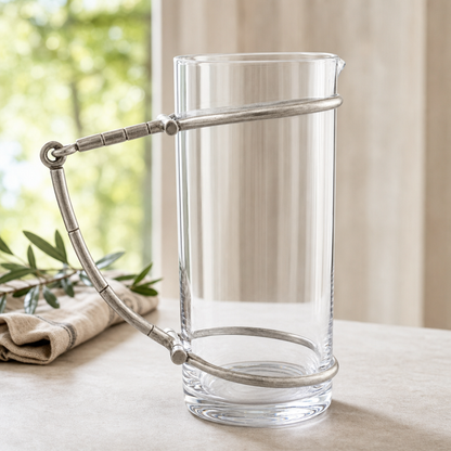 Vagabond House - Horse Bit Glass Pitcher