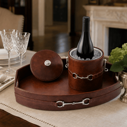 Vagabond House - Equestrian Horse Bit Vegan Leather Tray