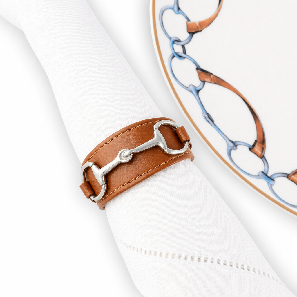 Vagabond House - Bit Vegan Leather Napkin Ring
