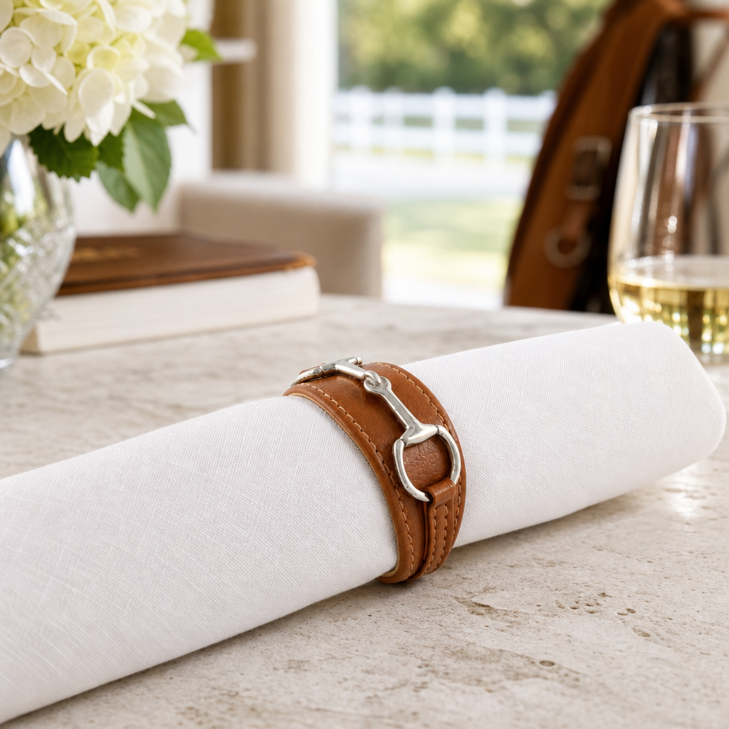 Vagabond House - Bit Vegan Leather Napkin Ring
