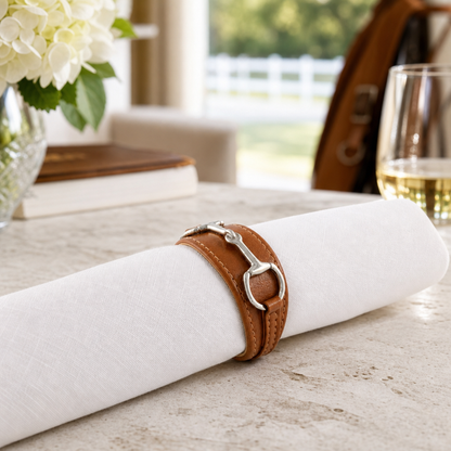 Vagabond House - Bit Vegan Leather Napkin Ring