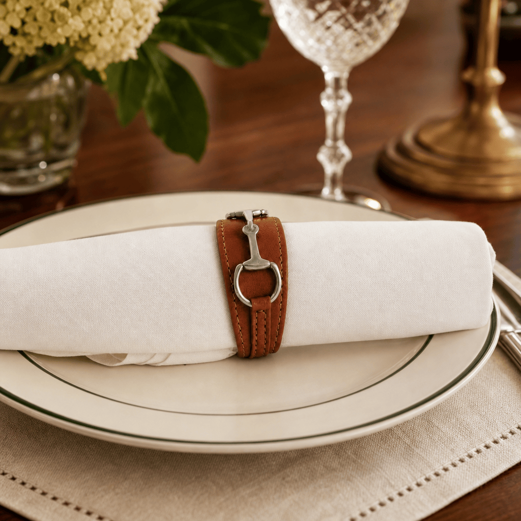 Vagabond House - Bit Vegan Leather Napkin Ring