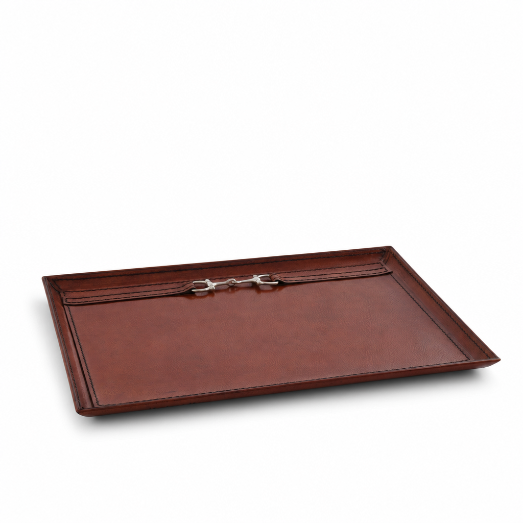 Vagabond House - Premium Genuine Leather Equestrian Bit Catchall Tray
