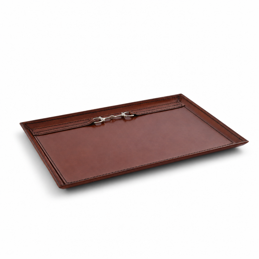 Vagabond House - Premium Genuine Leather Equestrian Bit Catchall Tray