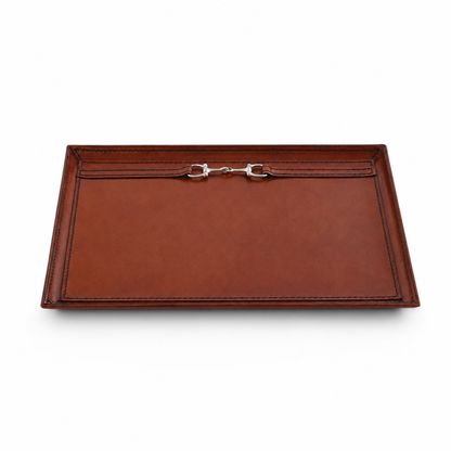 Vagabond House - Premium Genuine Leather Equestrian Bit Catchall Tray