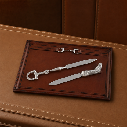 Vagabond House - Premium Genuine Leather Equestrian Bit Catchall Tray