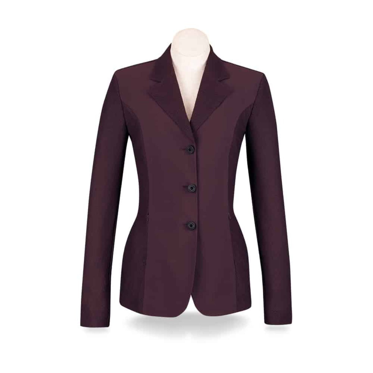 RJ Classics Harmony Ladies' Mesh Show Coat Dark Berry- Sale