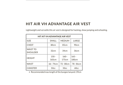 Hit-Air Low Profile VH Vest