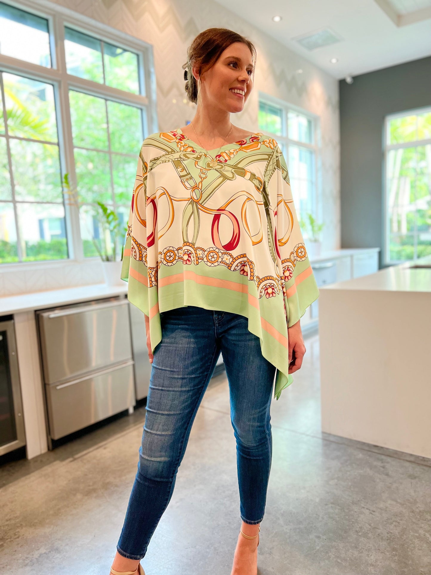 Stacy Bradley Design - Tunic - Sage Straps