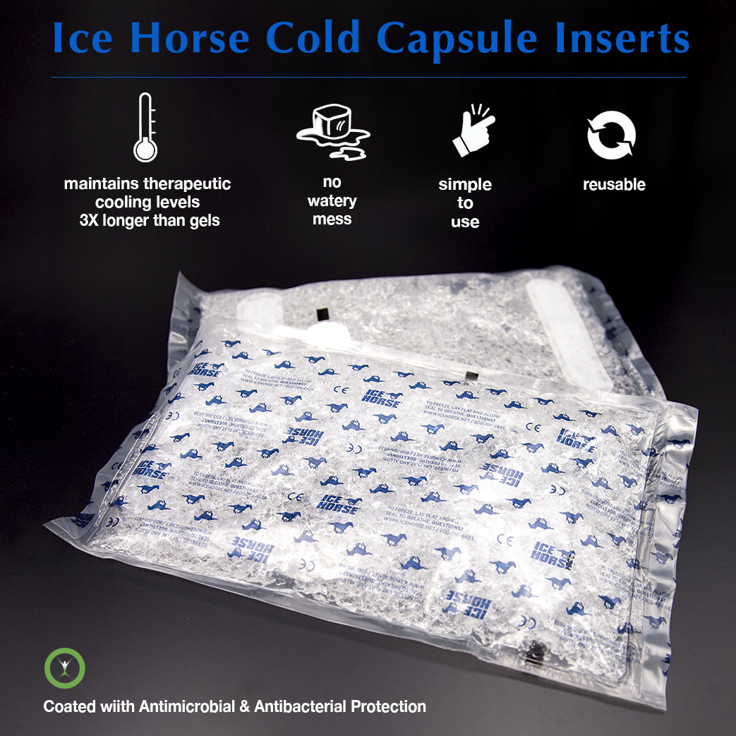 Ice Horse Knee to Ankle Wraps with Suspender Strap