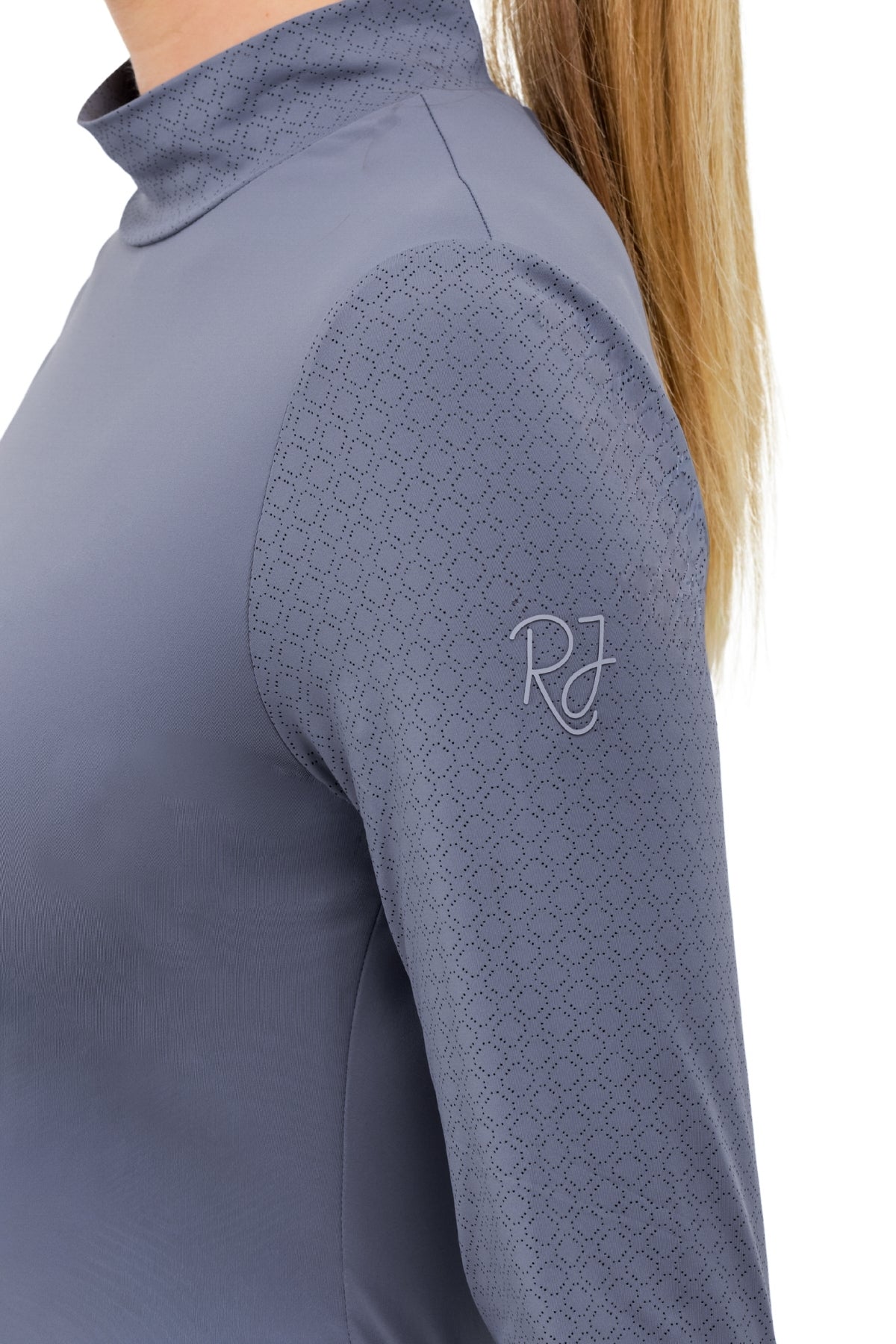 RJ Classics Women's Jemma Mock Neck Long Sleeve Training Shirt