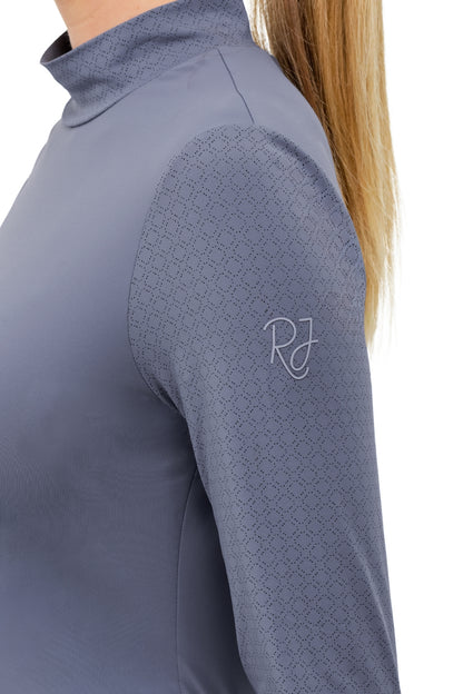 RJ Classics Women's Jemma Mock Neck Long Sleeve Training Shirt