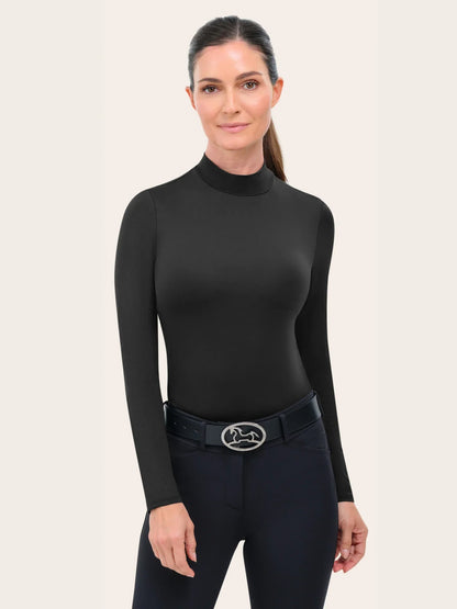 RJ Classics Women's Jemma Mock Neck Long Sleeve Training Shirt