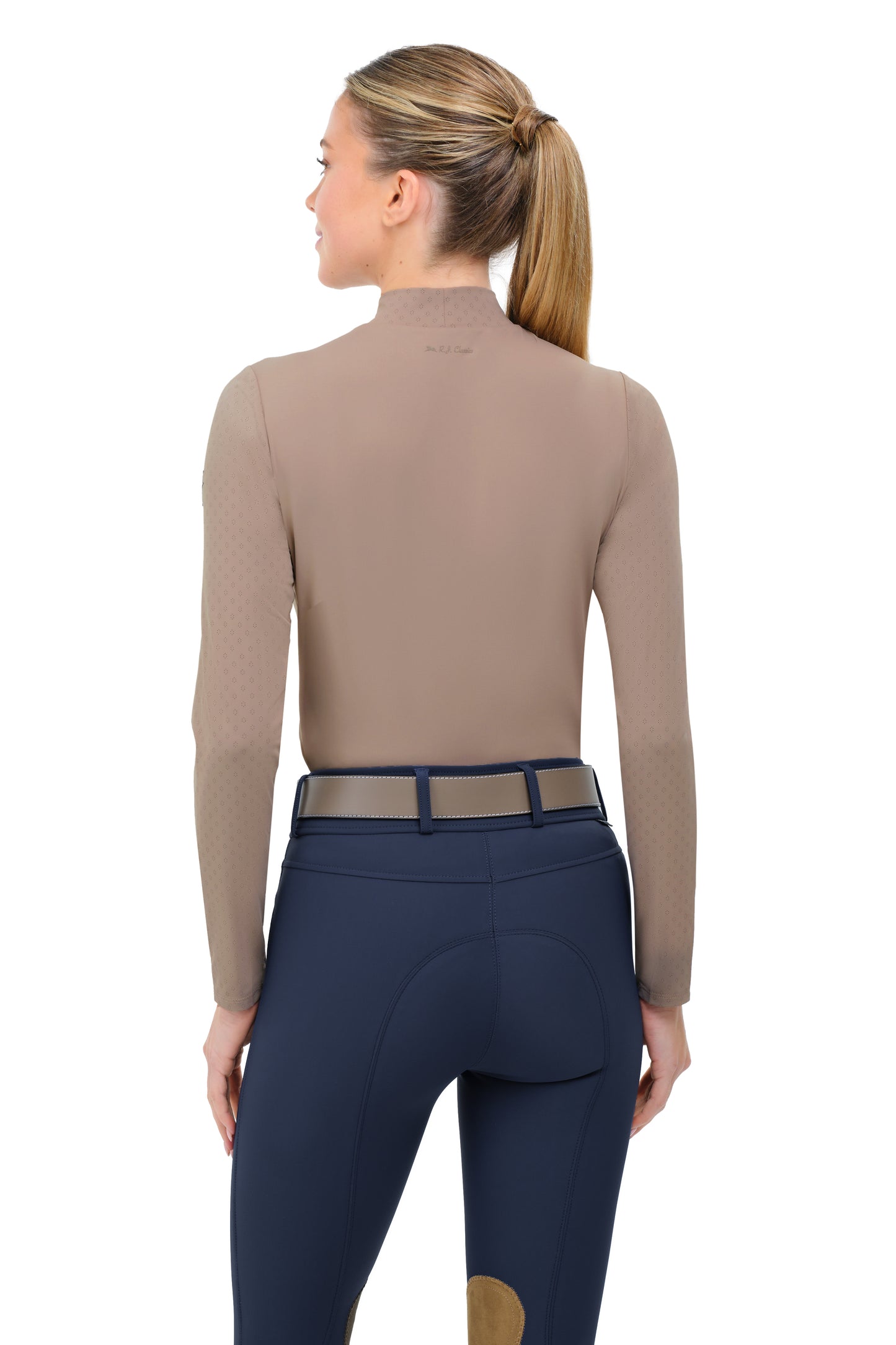 RJ Classics Women's Jemma Mock Neck Long Sleeve Training Shirt