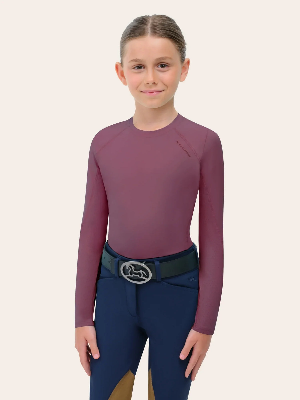 Rj Classics Jordyn Jr. Crew Neck Long Sleeve Shirt