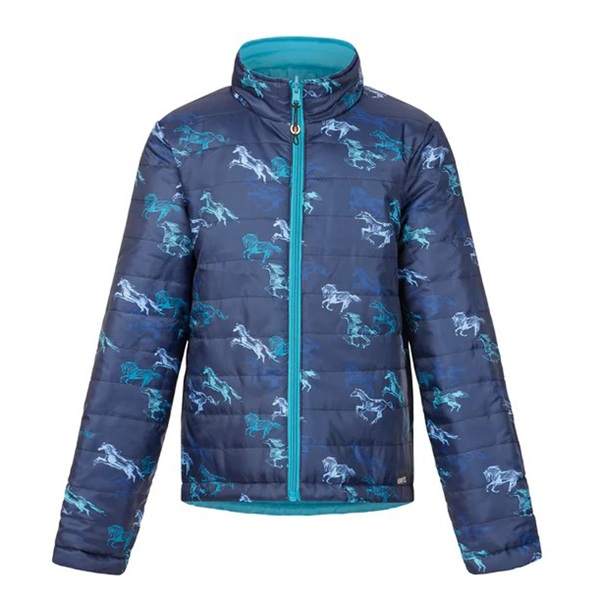 Kerrits Kid's Pony Tracks Reversible Quilted Jacket-Sale