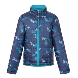 Kerrits Kid's Pony Tracks Reversible Quilted Jacket