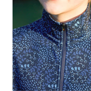 Kerrits Kids Rail Side Quarter Zip Tech Top